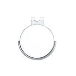 Design this item in Ballmarker.golfers Hat Clip.silver.white