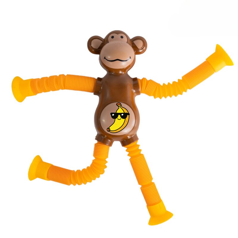 Main Product Image for Custom Printed Monkey Bendy Man