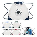 Buy Custom Printed Touchdown Clear EVA Drawstring Backpack