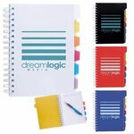 Buy Custom Printed Spiral Notebook with Tabs