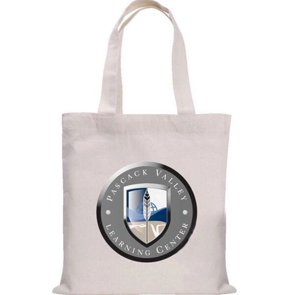 Main Product Image for Custom Printed Natural Mini Economy Tote