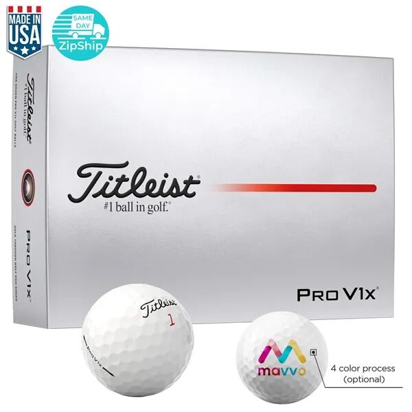 Main Product Image for Custom Printed Titleist Pro V1x Golf Ball