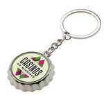 Buy Full Color Bottle Cap Keychain Opener