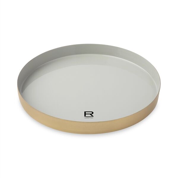Main Product Image for Custom Printed Be Home(R) Luxe Round Enamel Tray