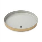 Buy Custom Printed Be Home(R) Luxe Round Enamel Tray