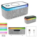Buy Custom Printed Rise & Shine Clock With Light-Up Speaker/Charger
