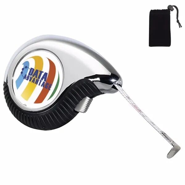 Main Product Image for Custom Printed 10' Ergonomic Teardrop Tape Measure