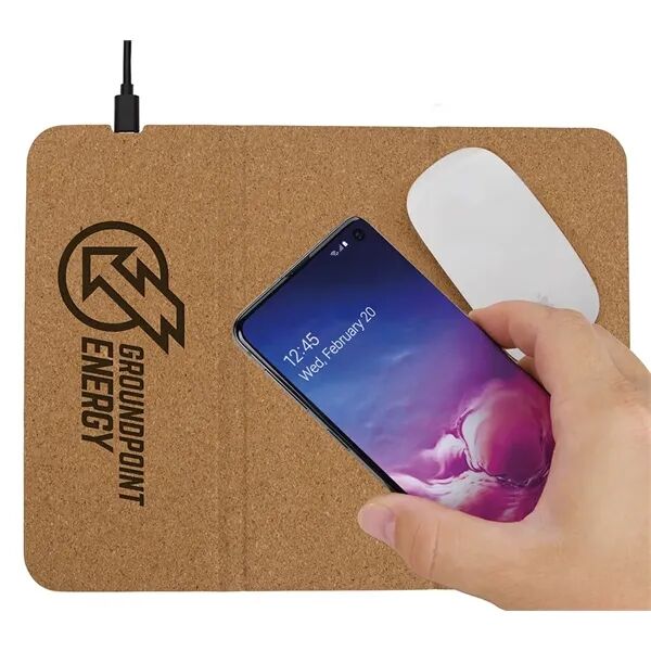 Main Product Image for Custom Good Value(TM) 10W Vite Wireless Charging Mouse Pad