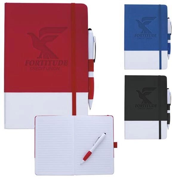Main Product Image for Debossed PrevaGuard(R) Notebook with Ion Stylus Pen