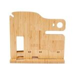 Buy Laser Engraved Prime Line Portia Bamboo Charging Valet Station