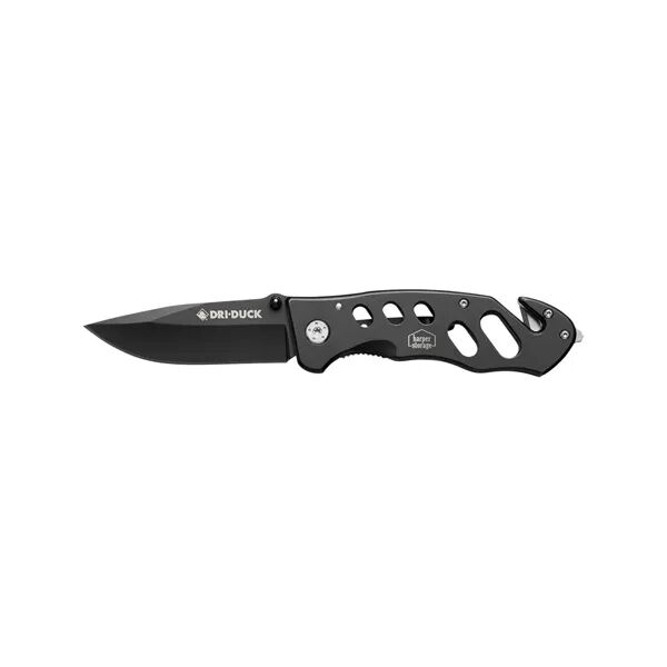 Main Product Image for Laser Engraved Dri Duck Tactical Folding Knife