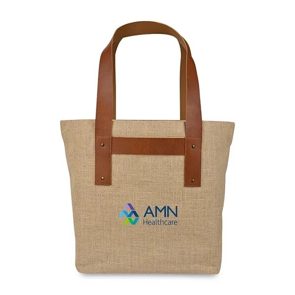 Main Product Image for Custom Printed Out of The Woods(R) Jute T-Strap Tote