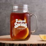 Buy Custom Printed Libbey Mason Jar with Handle 16 Oz