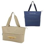 Buy Custom Logo Rio Extendable Polyester Zippered Tote