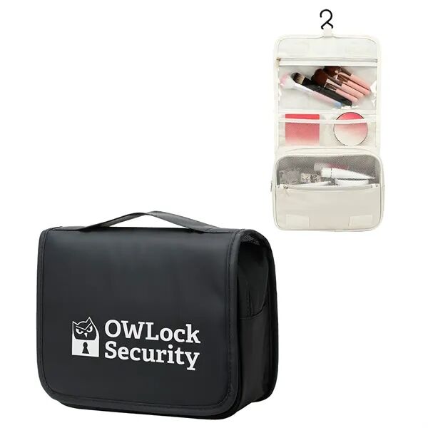 Main Product Image for Custom Printed Steward Soft Leatherette Toiletry Bag