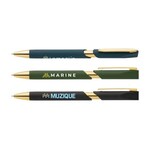 Buy Imprinted Aurelia Recycled Plastic Gold Trim Pen