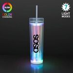Buy Branded Iridescent Light Cup, LED Tumbler 17 oz.