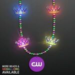 Buy Custom Logo Light Up King Crown Beads