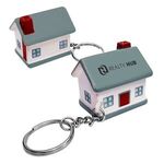 Buy Custom Printed House Stress Reliever Keychain