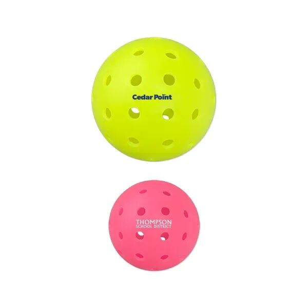 Main Product Image for Custom Printed Pickleball - 40 Hole Outdoor Seamless
