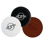 Buy Custom Printed Faux Leather Coaster Round