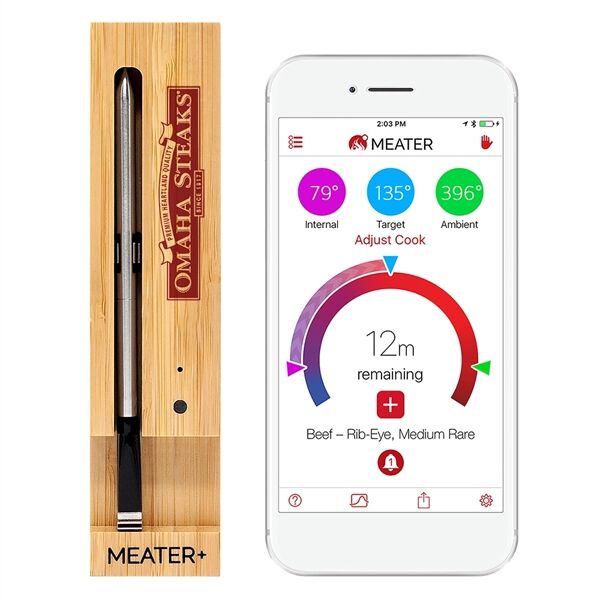 Main Product Image for Custom Printed Meater+ 165ft Wireless Smart Meat Thermometer