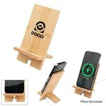 Buy Custom Printed Bamboo Phone Stand