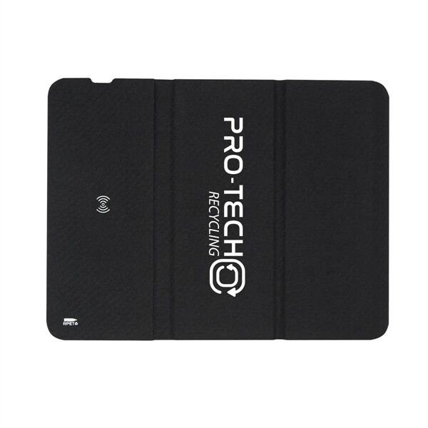 Main Product Image for Custom Printed RPET 10W Wireless Charging Mouse Pad