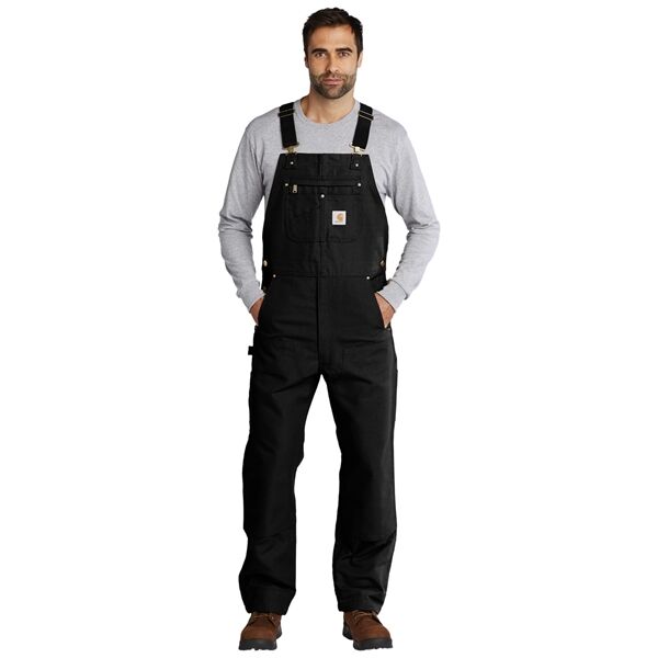 Main Product Image for Custom Carhartt Duck Unlined Bib Overalls.