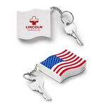 Buy Custom Patriotic American Flag Stress Ball Keyc...