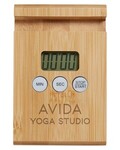 Buy Laser Engraved Prime Line Home & Table Bamboo Timer & Stand