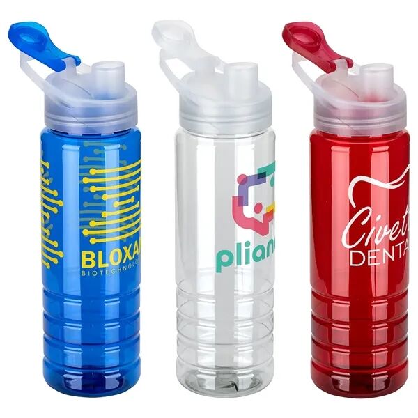Main Product Image for Branded Breakaway RPET Sports Bottle with Flip-Top Spout 26 Oz
