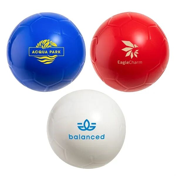 Main Product Image for Custom Logo Soccer Ball 4" Vinyl Sports Ball