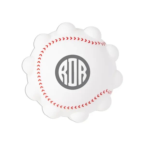 Main Product Image for Custom Printed Baseball Shape Push Pop Fidget Sensory Toy