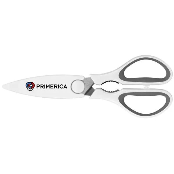 Main Product Image for Imprinted Kitchen Scissors with Magnetic Holder