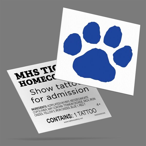 Main Product Image for Full Color Classic Custom Temporary Tattoos 1.5"x1.5"