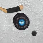 Buy Custom Printed Hockey Puck Theme Coasters