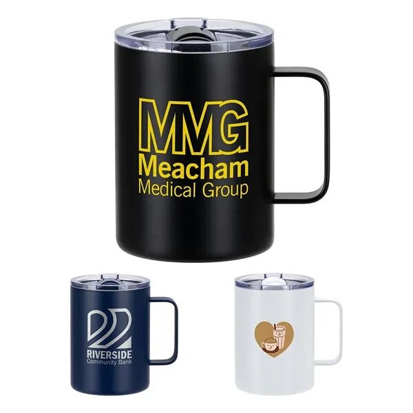 Main Product Image for Branded Camper Eco-Friendly Vacuum Insulated Camp Mug 14 Oz