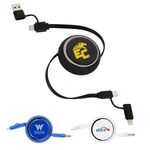 Buy Custom Logo Mach 4-in-1 100W PD Retractable Charging Cable 39 Ft