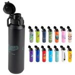 Buy Custom Printed Nexus Aluminum Bottle with Fip Top Lid 27 oz
