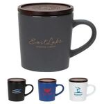 Buy Custom Printed Circo Ceramic Mug with Wooden Lid 16 oz