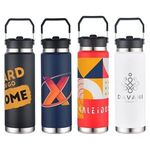 Buy Senago Vacuum Insulated Stainless Steel Bottle with Build 30 oz 
