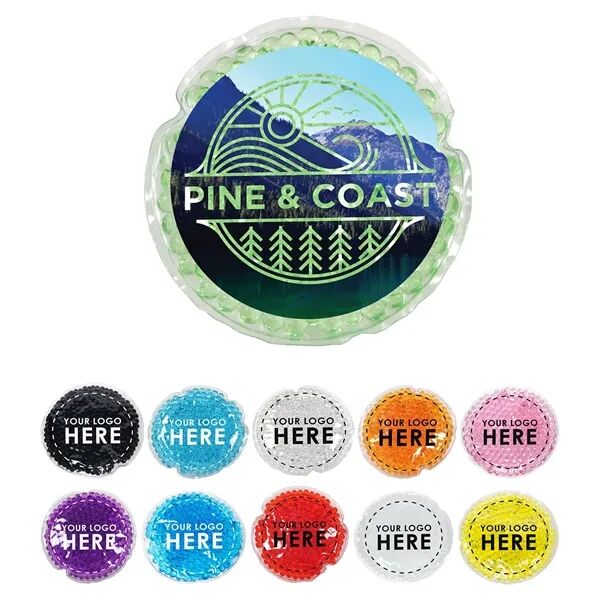 Main Product Image for Full-Color Round Aqua Pearls(TM)  Hot/Cold Pack