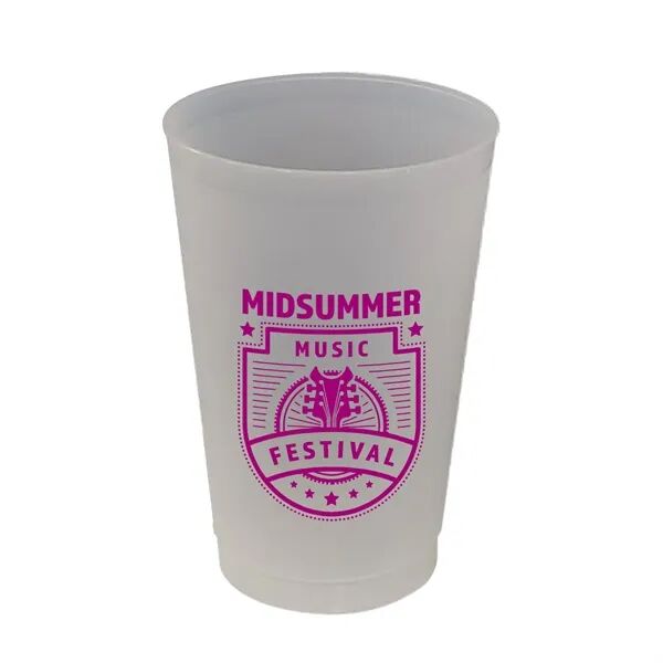Main Product Image for Custom Printed Frost Flex Cup 12 oz