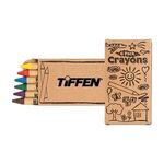 Buy Custom Printed 6 Pack Crayon Kraft Box