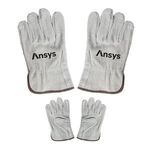 Buy Custom Printed Unlined Cowhide Suede Gloves