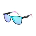 Buy Custom Printed Mixer Sunglasses Ombre with Blue Lens