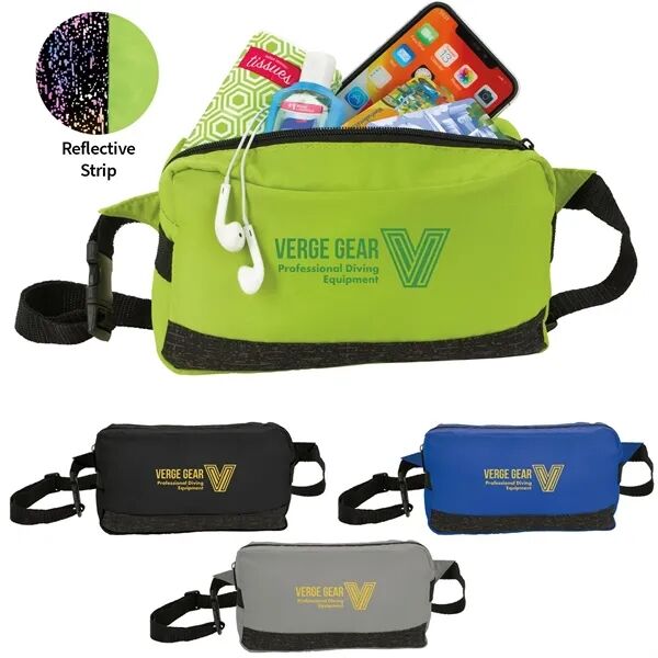 Main Product Image for Custom Printed Reflective Splash Fanny Pack