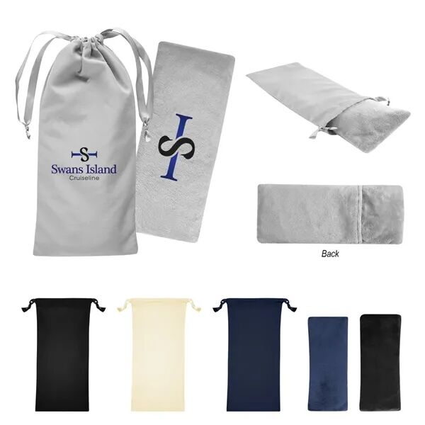 Main Product Image for Custom Eye Pillow With Polyester Drawstring Pouch