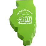 Buy Custom Printed Illinois Shape Stress Reliever
